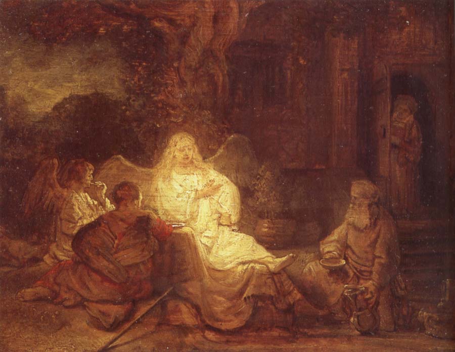 Abraham Receives the Three Angels